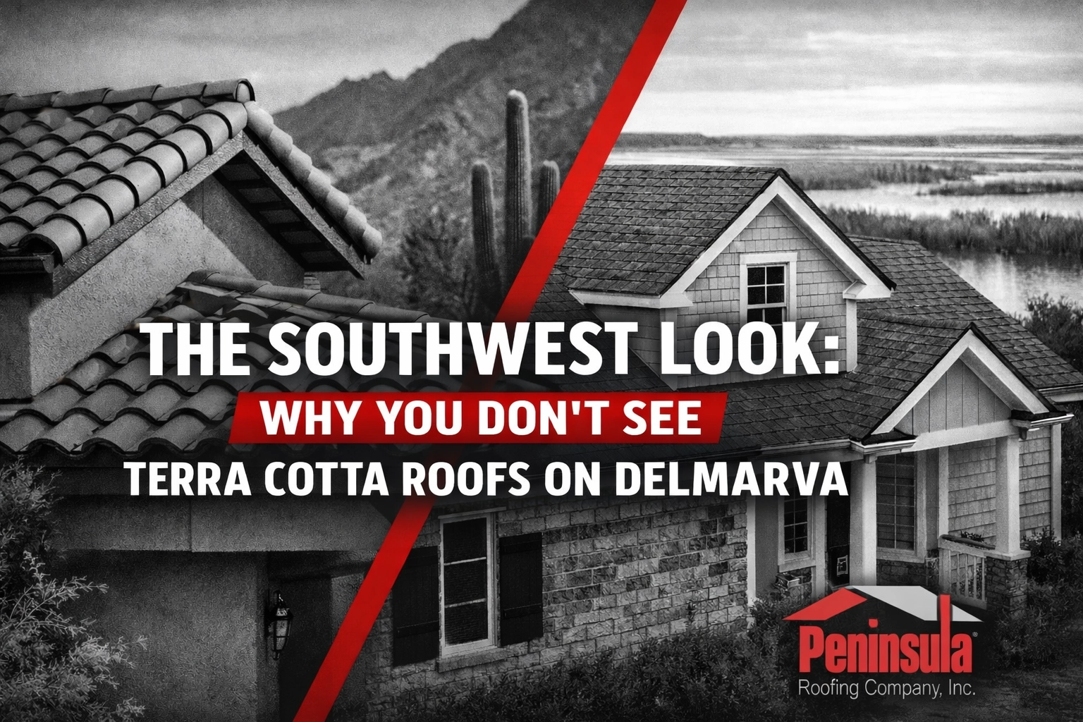 [HERO] The Southwest Look: Why You Don’t See Terra Cotta Roofs on Delmarva
