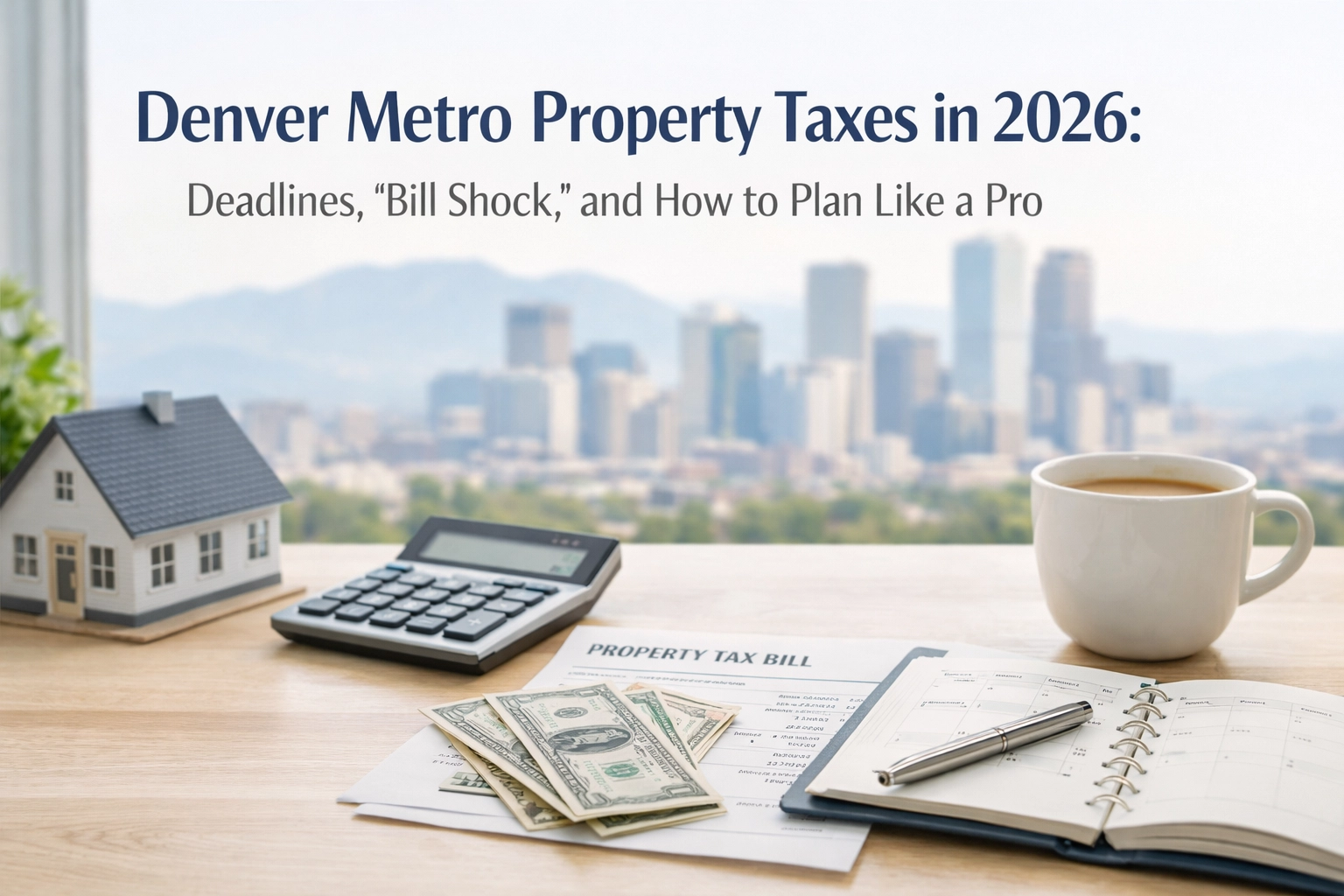 [HERO] Denver Metro Property Taxes in 2026: Deadlines, 'Bill Shock,' and How to Plan Like a Pro