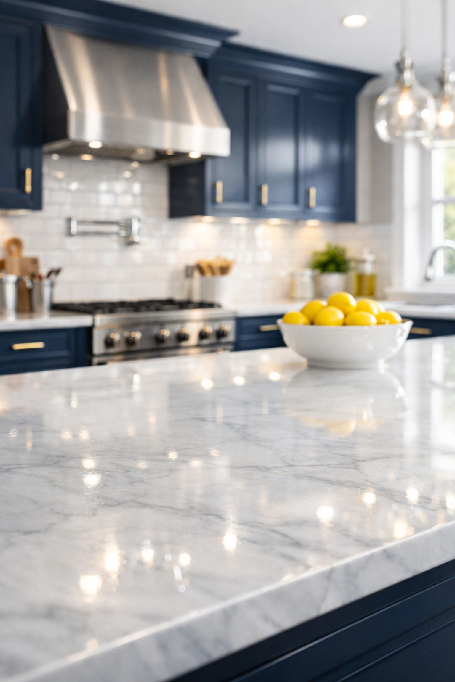 Sparkling luxury kitchen in Marlborough after a professional deep cleaning service reset.