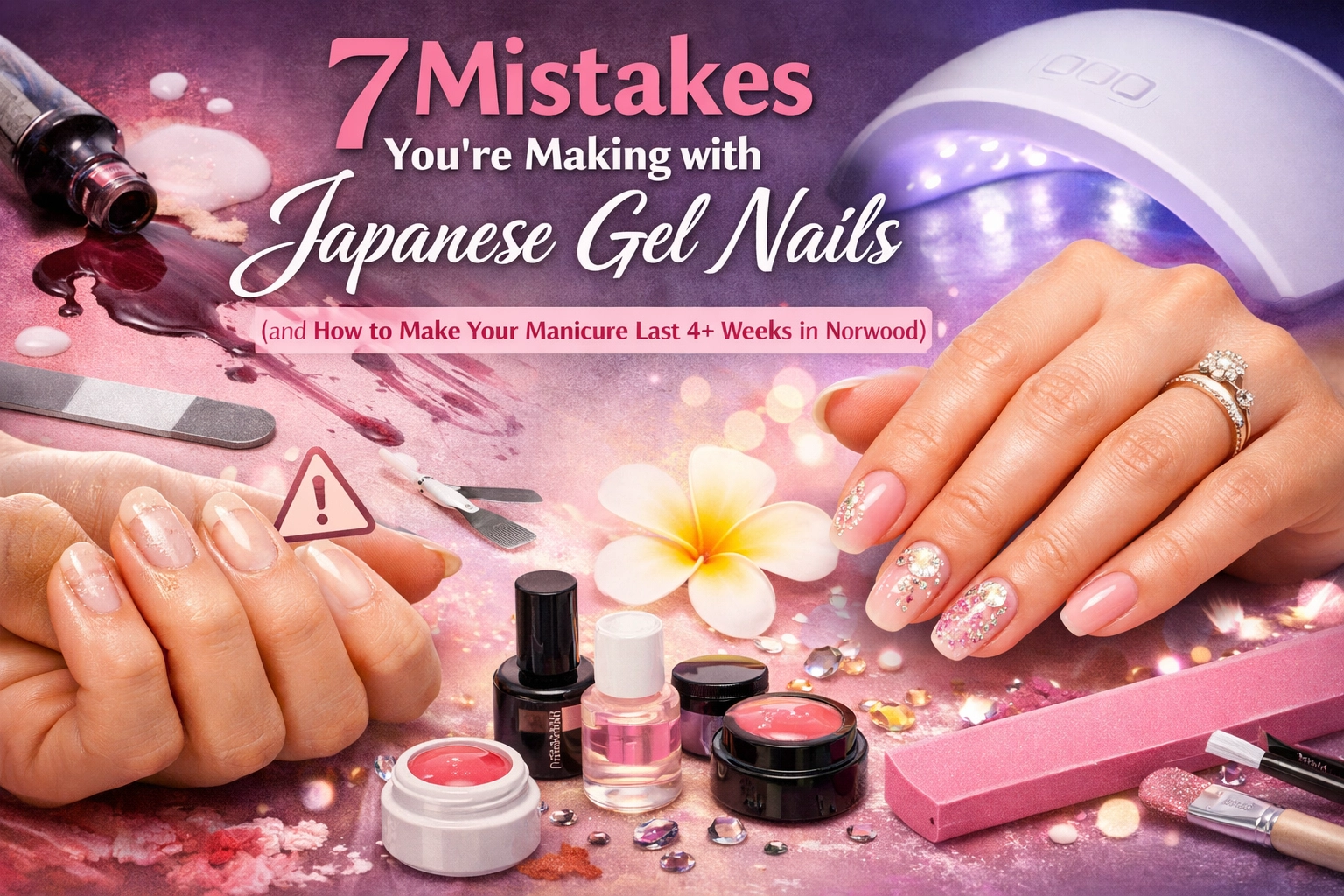 [HERO] 7 Mistakes You’re Making with Japanese Gel Nails (and How to Make Your Manicure Last 4+ Weeks in Norwood)
