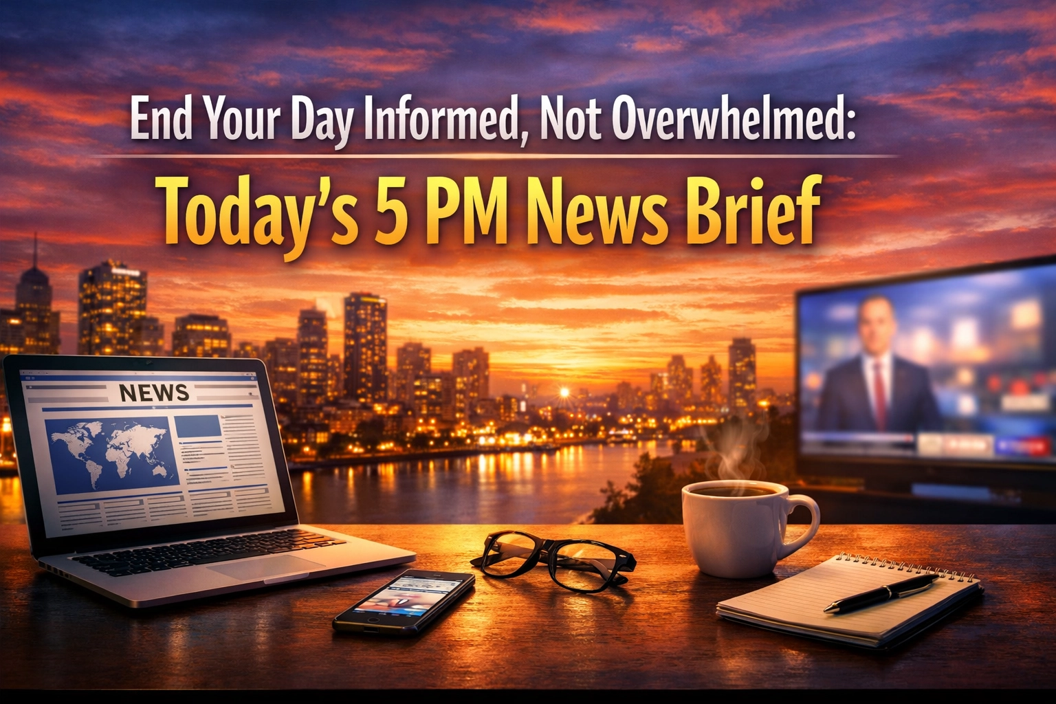 [HERO] End Your Day Informed, Not Overwhelmed: Today