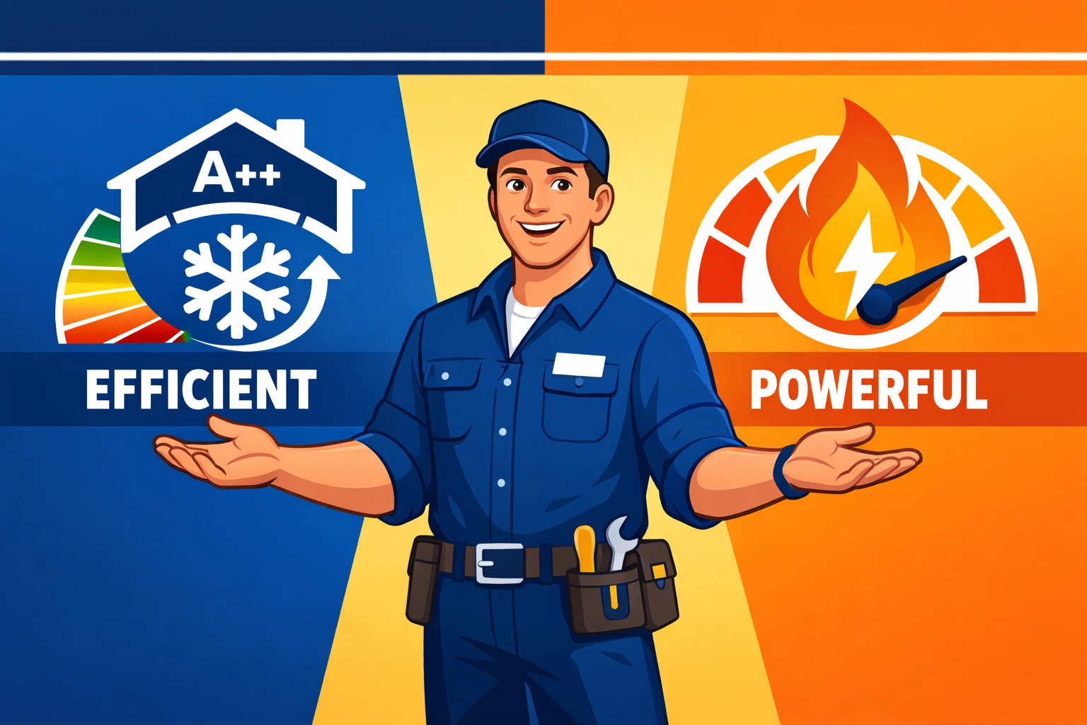 Expert HVAC technician helping Western New York homeowners choose between furnace repair and heat pump efficiency.