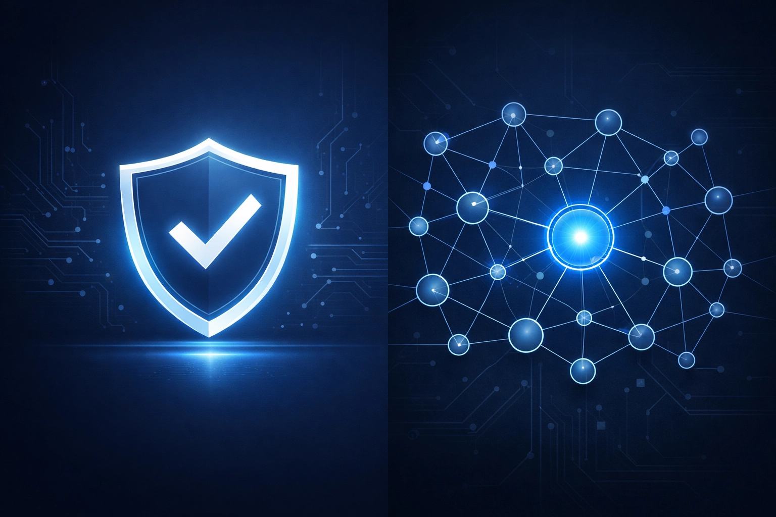 AI governance framework showing data security and controlled system integration architecture