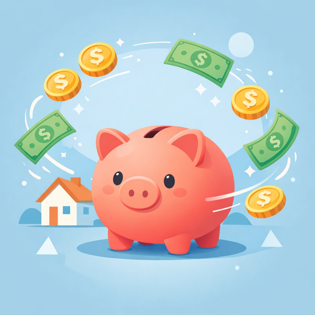 Ahorrar dinero para pago inicial de casa propia