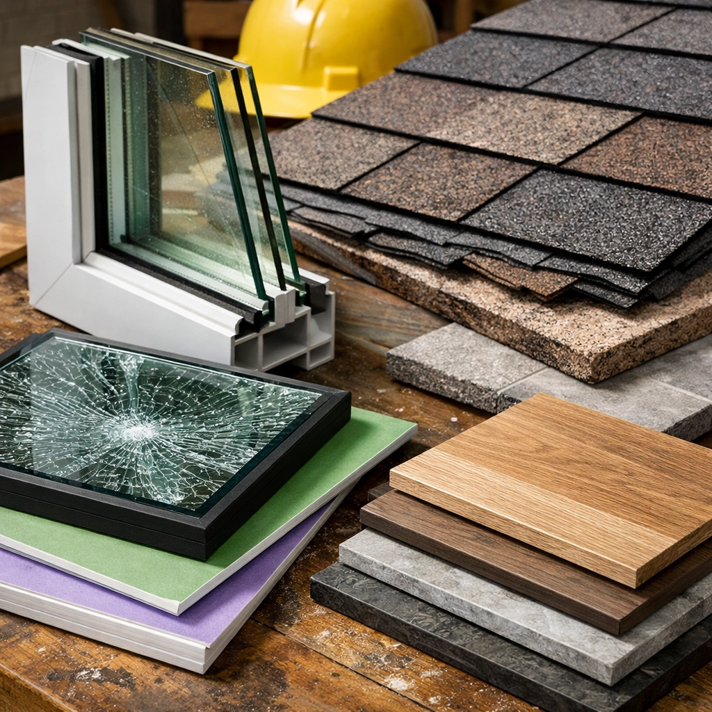 Quality construction materials including impact-resistant windows for Okeechobee homes