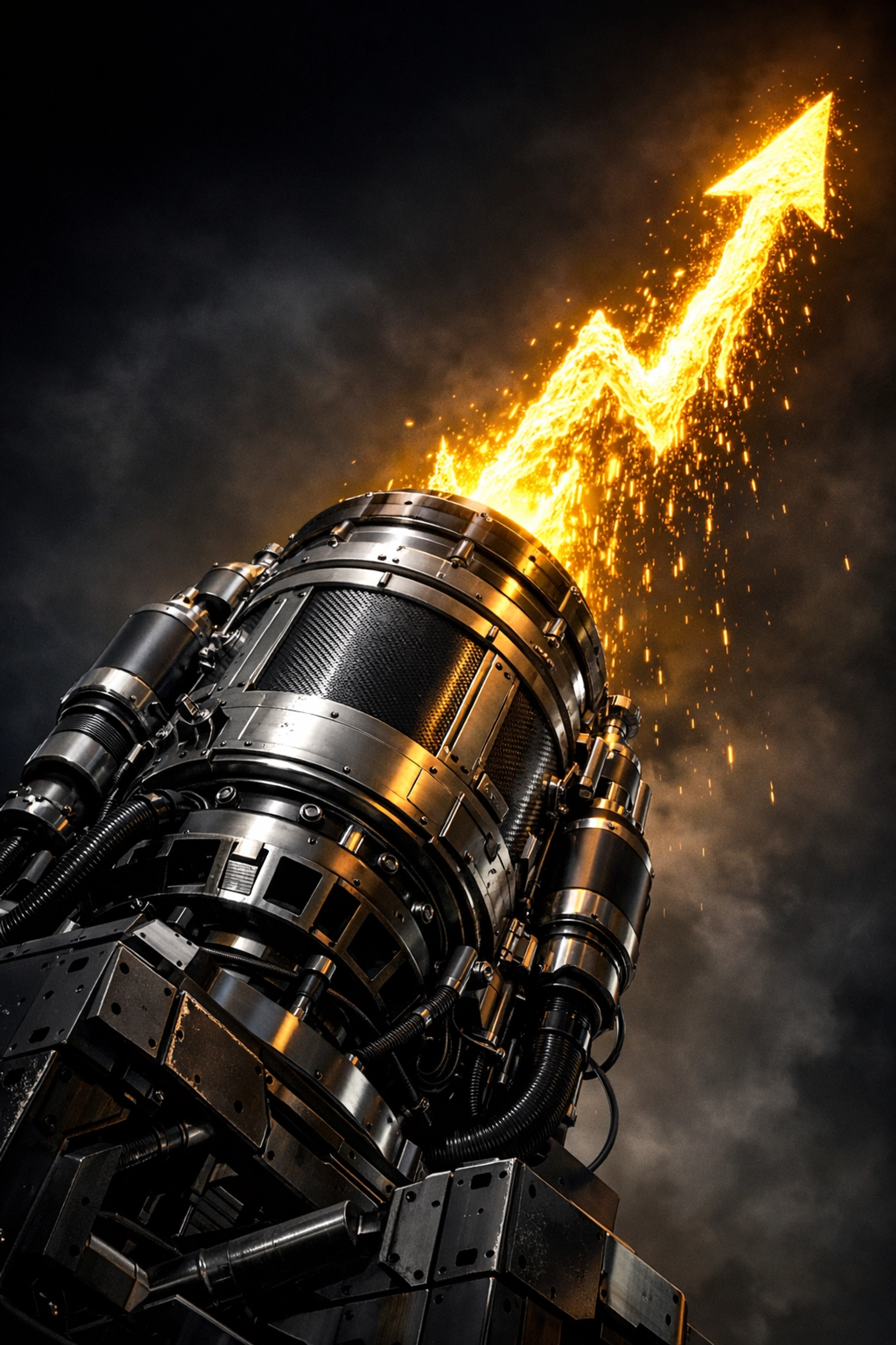 A mechanical lead engine representing high-ROI PPC and Google Ads for probate law firms.