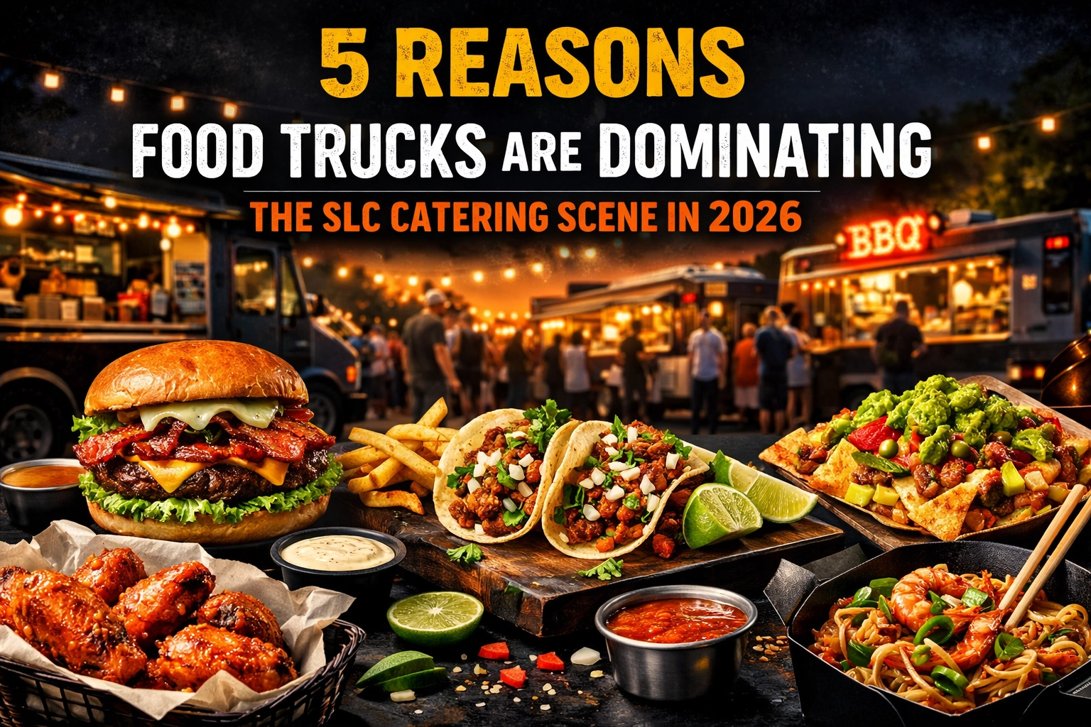 [HERO] 5 Reasons Food Trucks Are Dominating the SLC Catering Scene in 2026