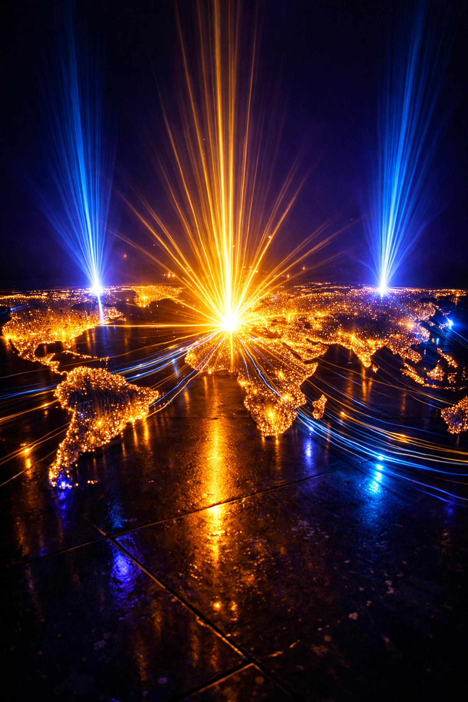 Global map illustrating 24/7 customer support availability across all time zones.