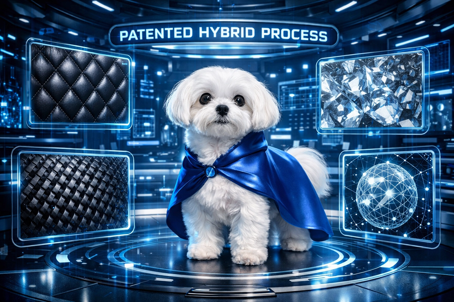 Advanced technology lab used to authenticate luxury items and detect high-end designer counterfeits.