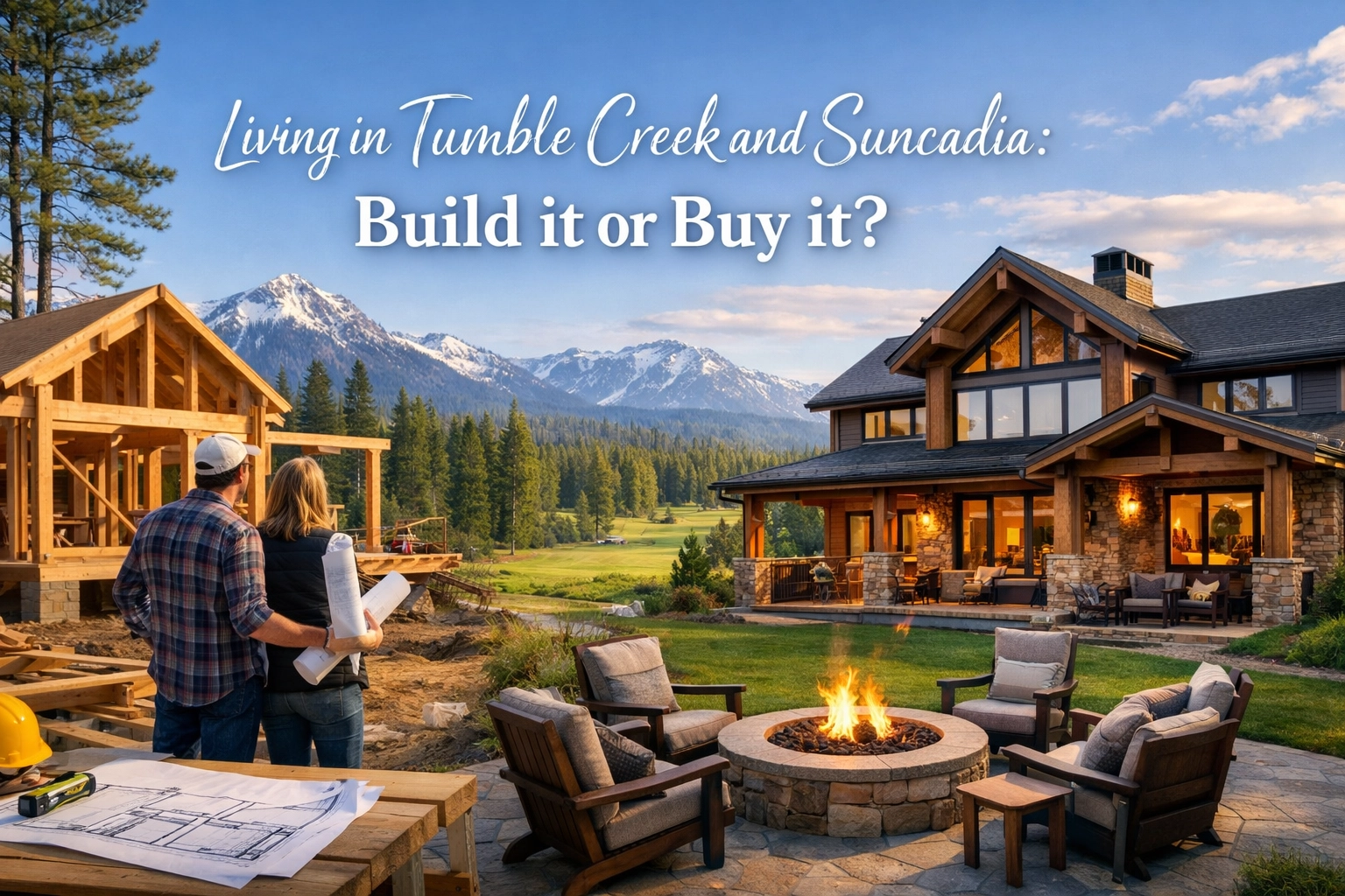 [HERO] Living in Tumble Creek and Suncadia: Build it or Buy it?