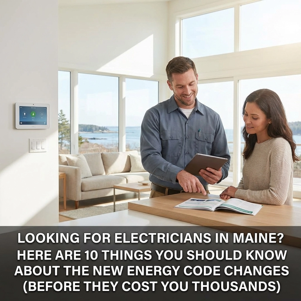 Looking for Electricians in Maine? Here Are 10 Things You Should Know About the New Energy Code Changes (Before They Cost You Thousands)