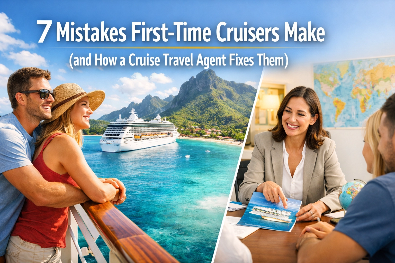 [HERO] 7 Mistakes First-Time Cruisers Make (and How a Cruise Travel Agent Fixes Them)