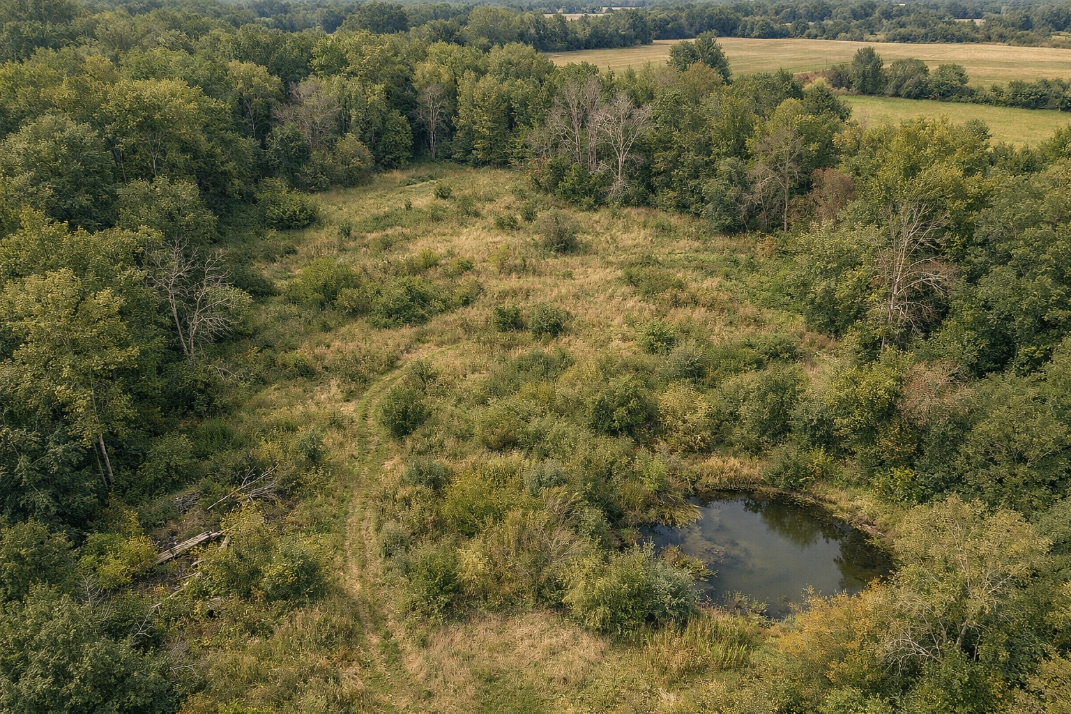 As-is vacant Indiana land sold without improvements or repairs