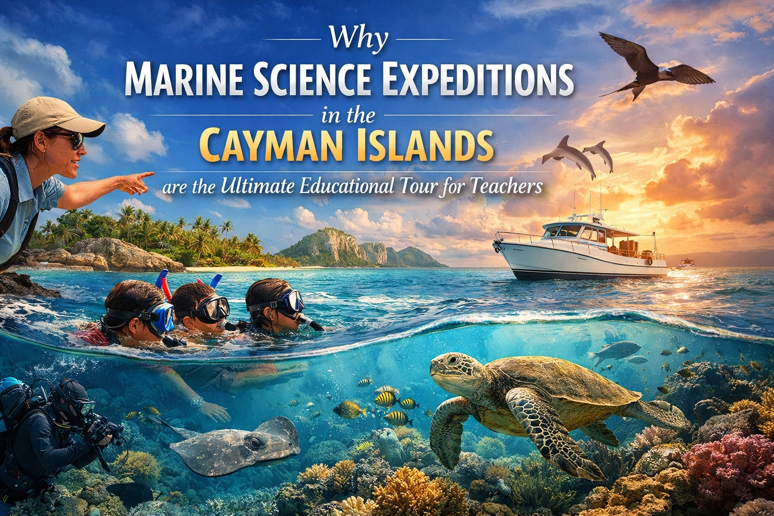[HERO] Why Marine Science Expeditions in the Cayman Islands are the Ultimate Educational Tour for Teachers