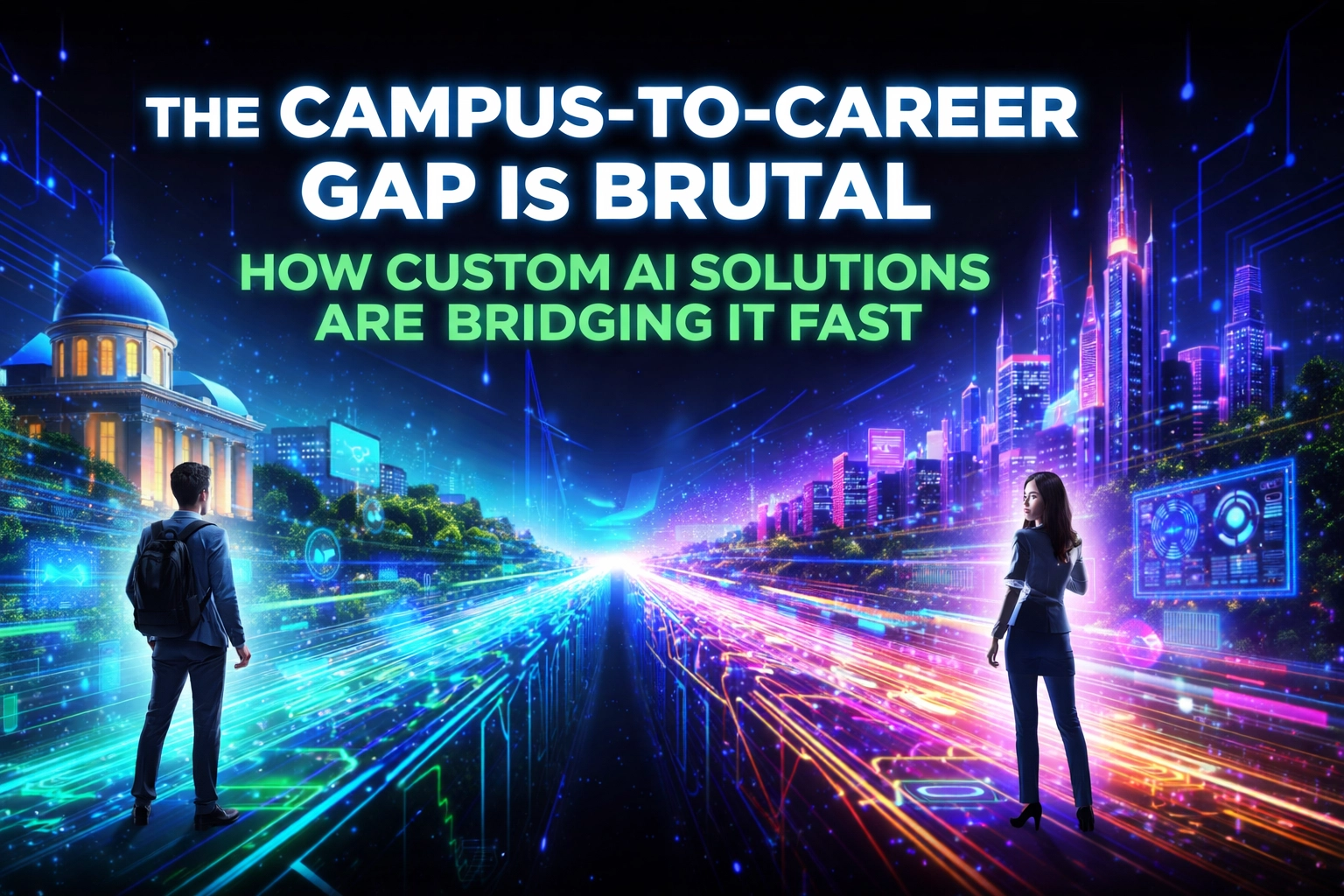 [HERO] The Campus-to-Career Gap Is Brutal: How Custom AI Solutions Are Bridging It Fast
