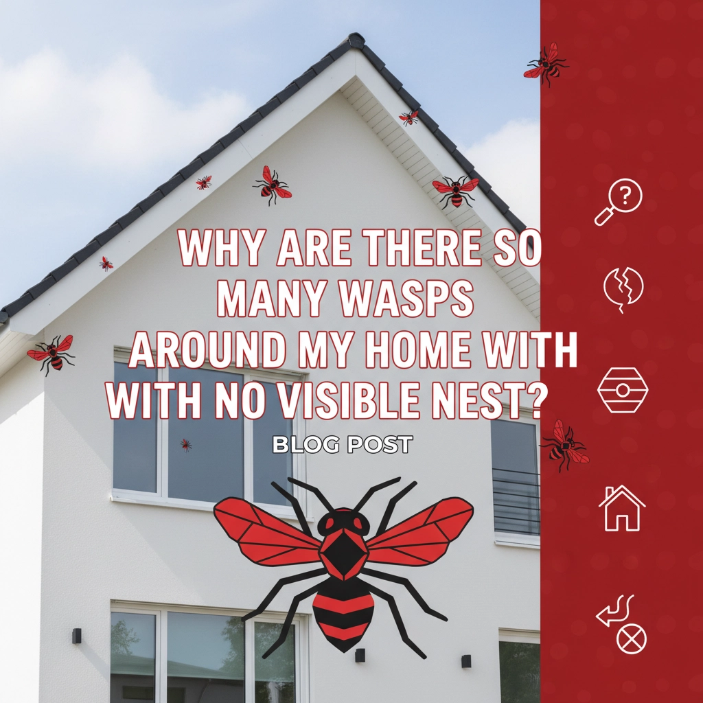 Why Are There So Many Wasps Around My Home With No Visible Nest?