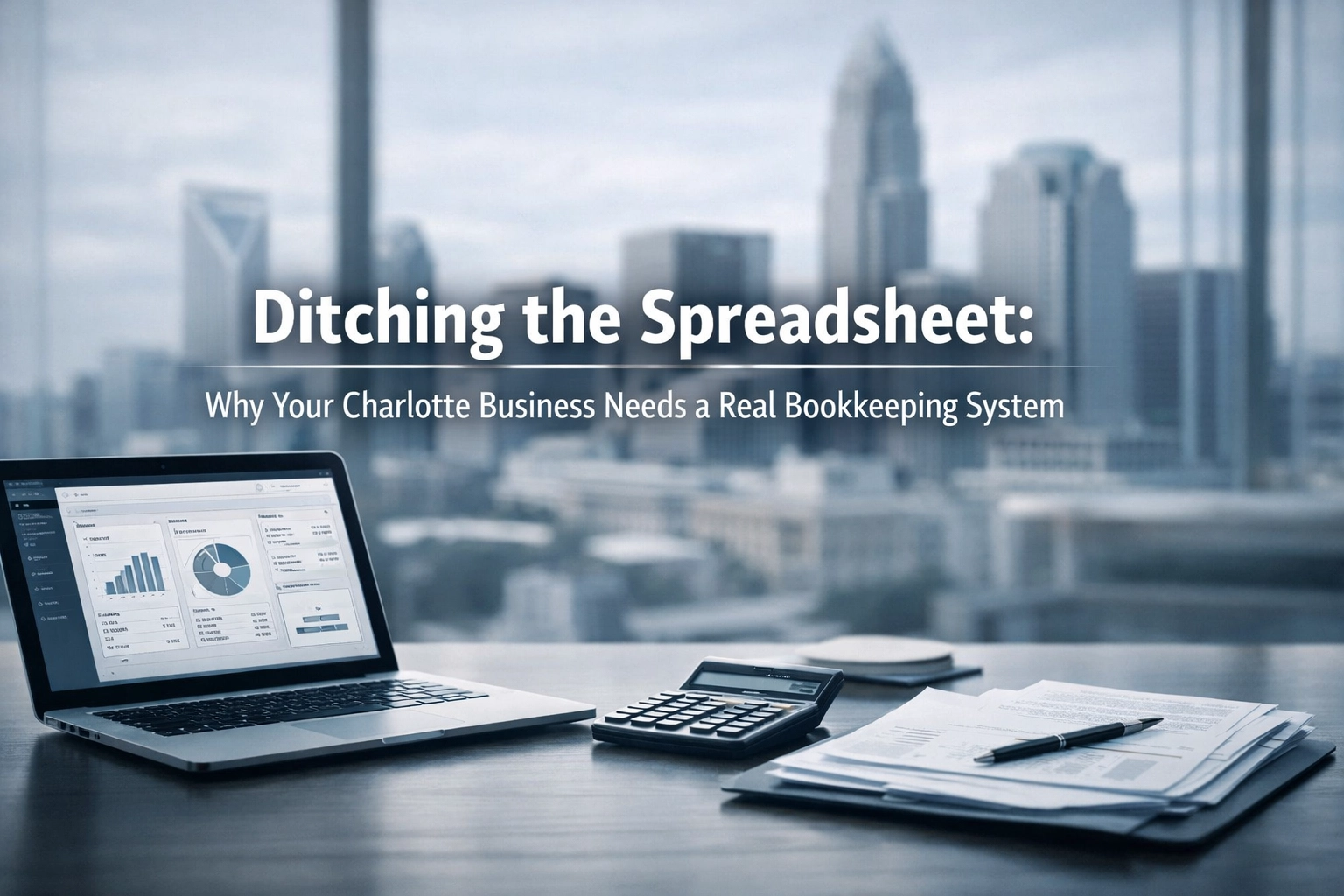 [HERO] Ditching the Spreadsheet: Why Your Charlotte Business Needs a Real Bookkeeping System