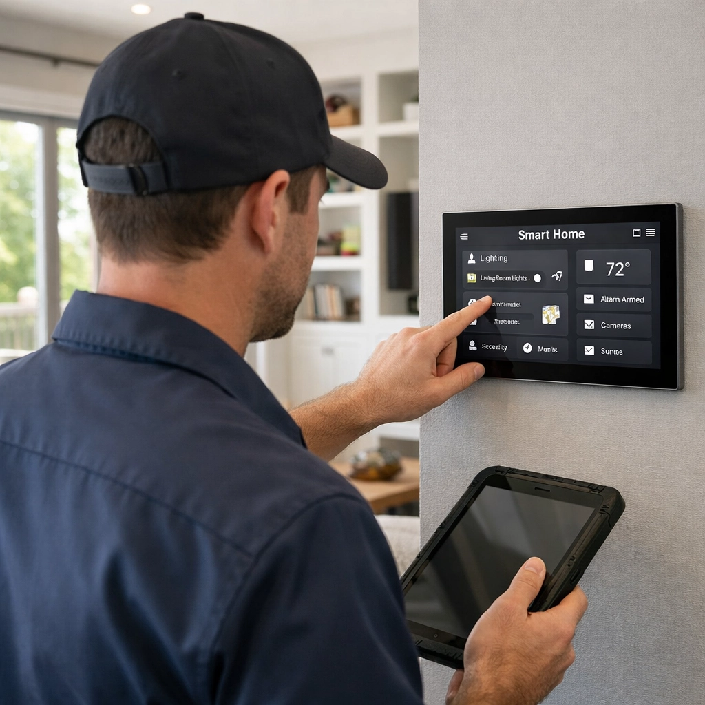 Smart home automation system installation and programming in Southlake