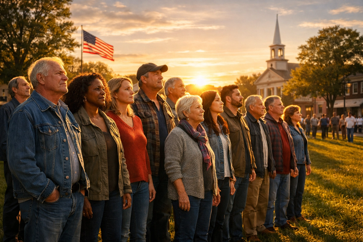 A united group of American patriots staying informed on the future of civic education initiatives.