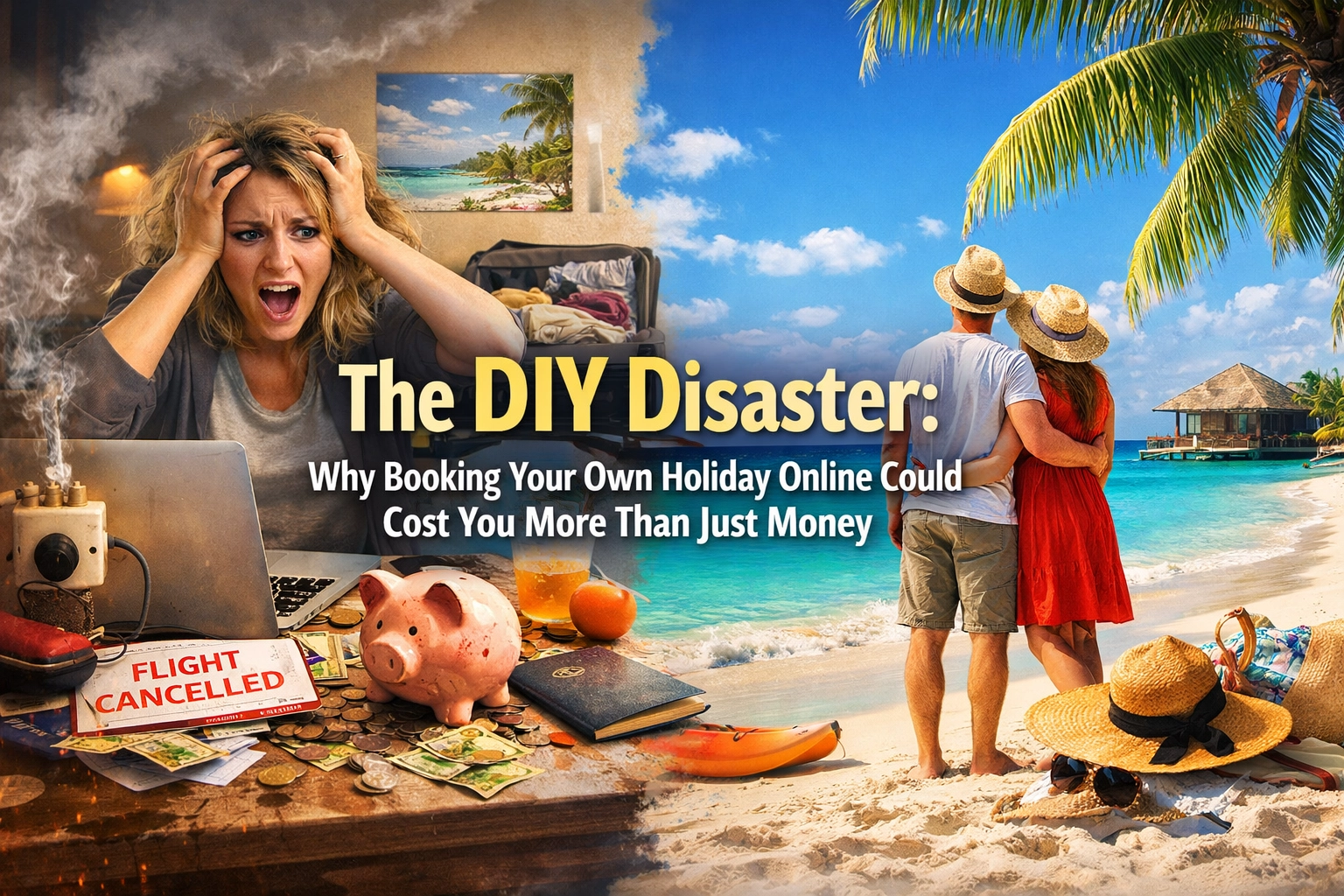 [HERO] The DIY Disaster: Why Booking Your Own Holiday Online Could Cost You More Than Just Money