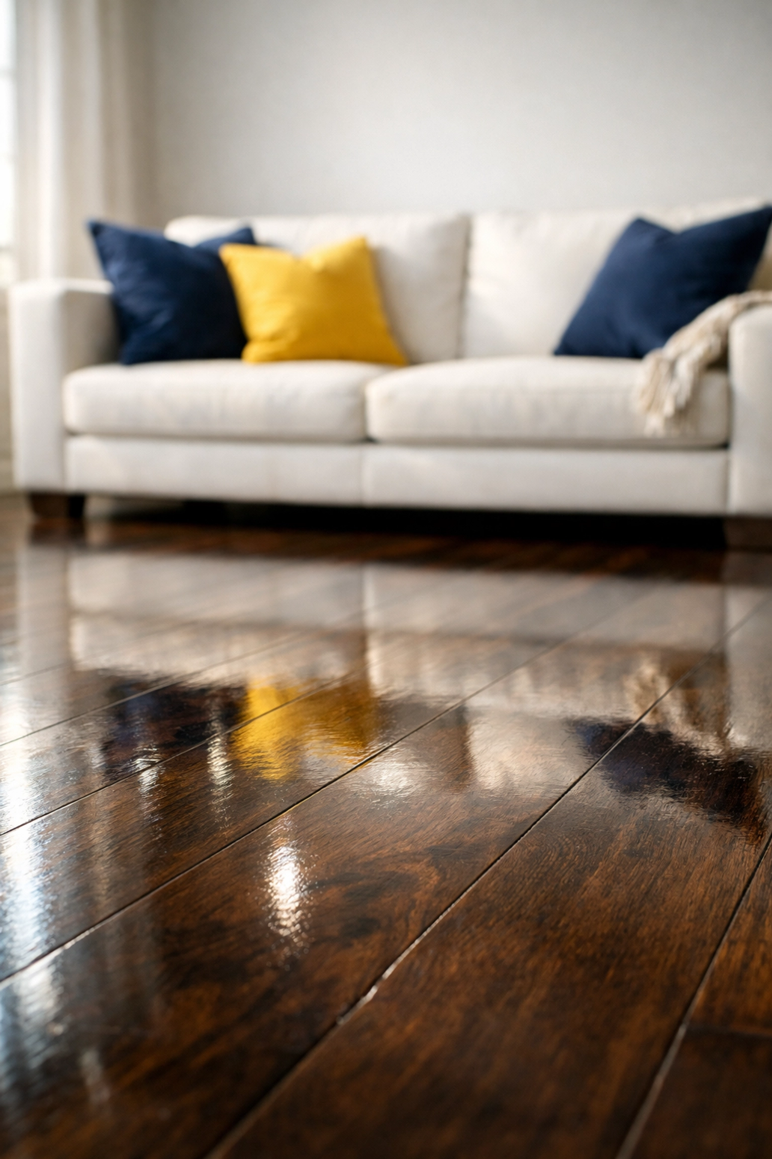 Polished hardwood floors and clean interiors reflecting high-quality residential cleaning Massachusetts for Dover families.