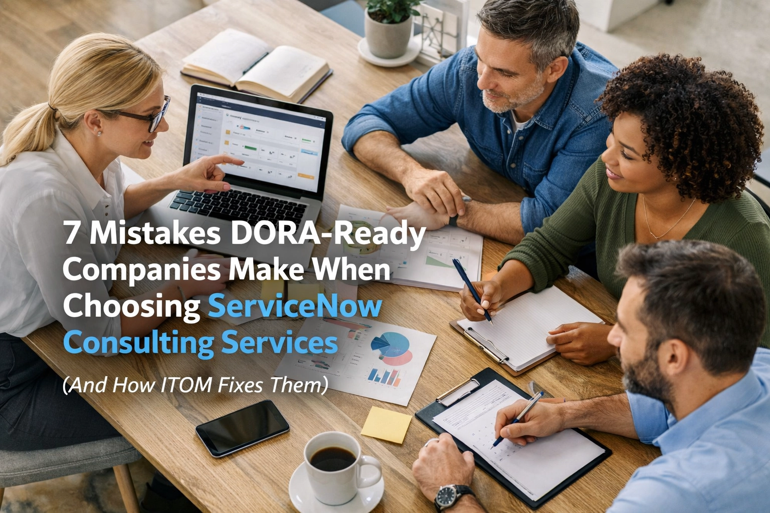 [HERO] 7 Mistakes DORA-Ready Companies Make When Choosing ServiceNow Consulting Services (And How ITOM Fixes Them)