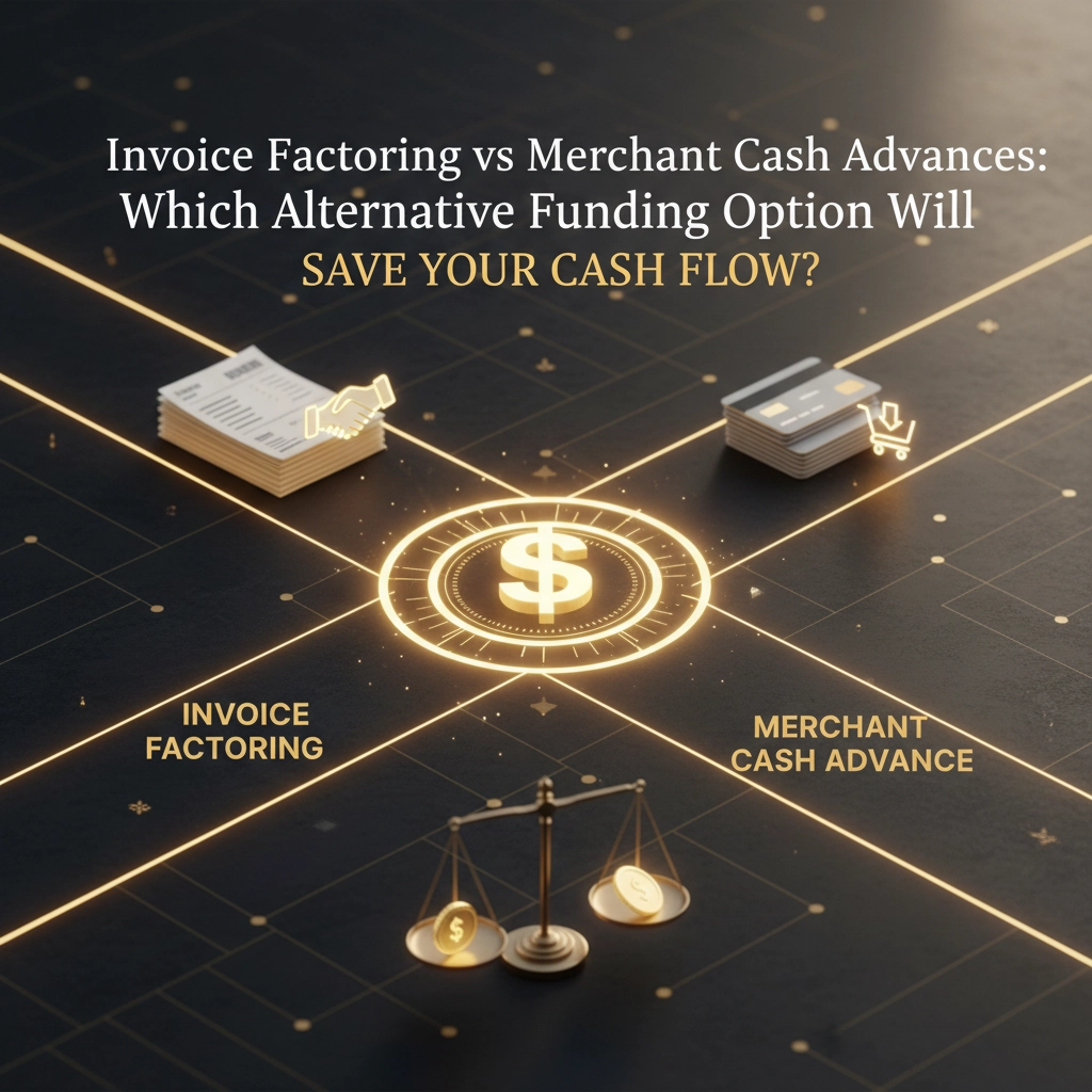 Invoice Factoring vs Merchant Cash Advances: Which Alternative Funding Option Will Save Your Cash Flow?