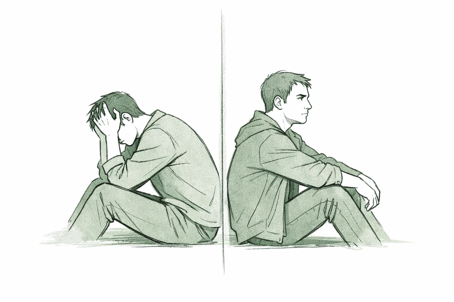 Bisexual men experiencing isolation and stigma from both straight and LGBTQ+ communities