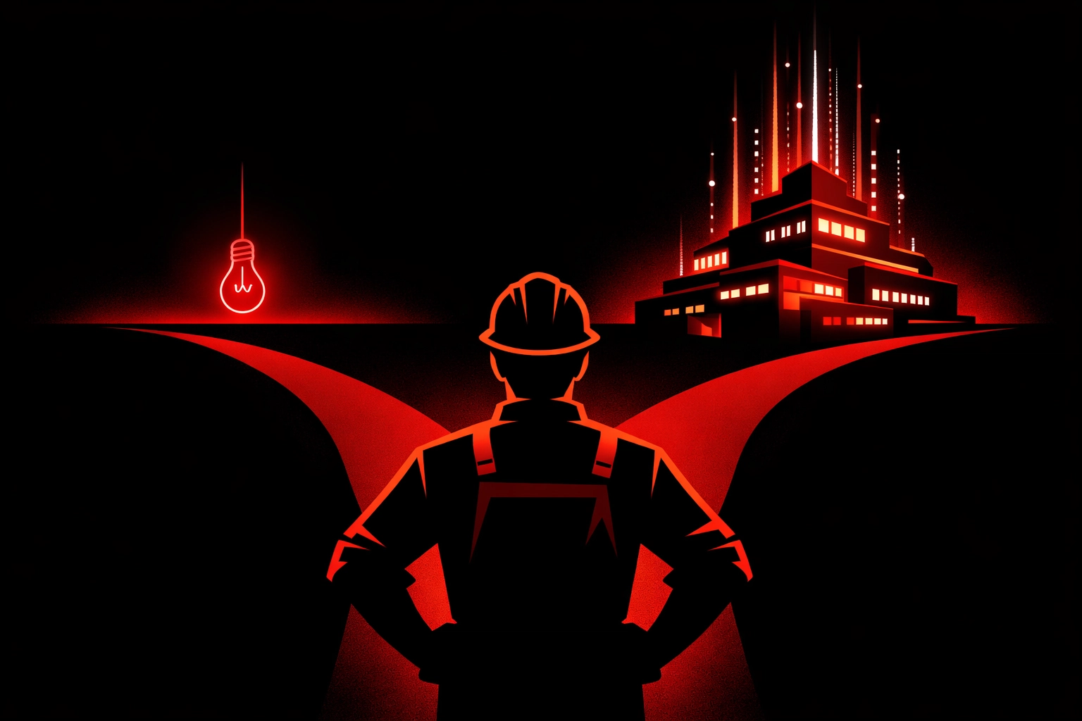 A tradesperson deciding between a freelancer and a specialist trade web design agency.