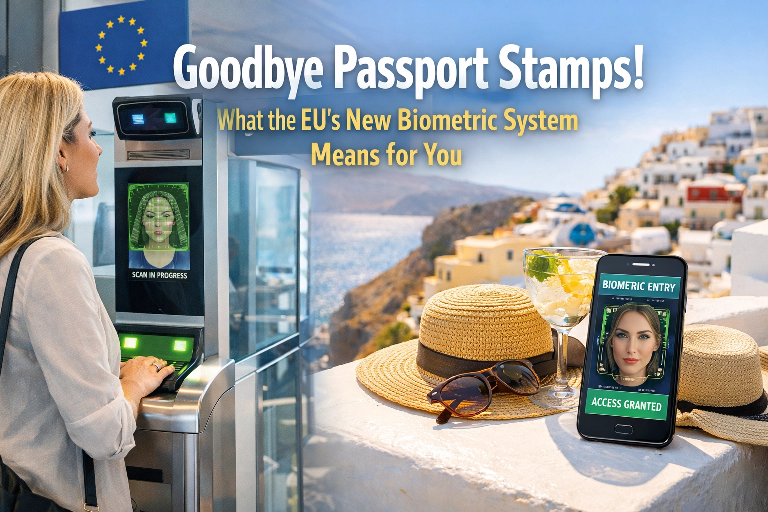 [HERO] Goodbye Passport Stamps! What the EU’s New Biometric System Means for You