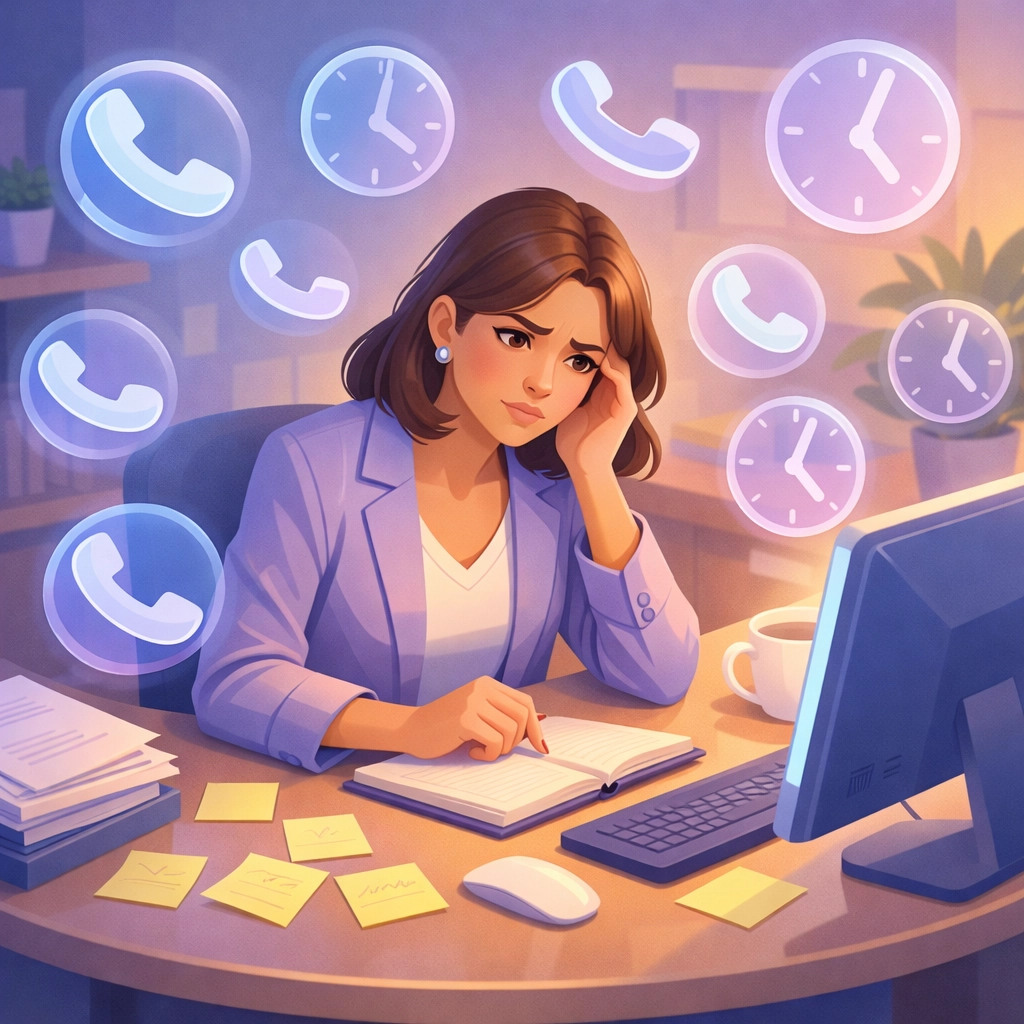 Law firm paralegal overwhelmed by unqualified phone calls and lead intake tasks