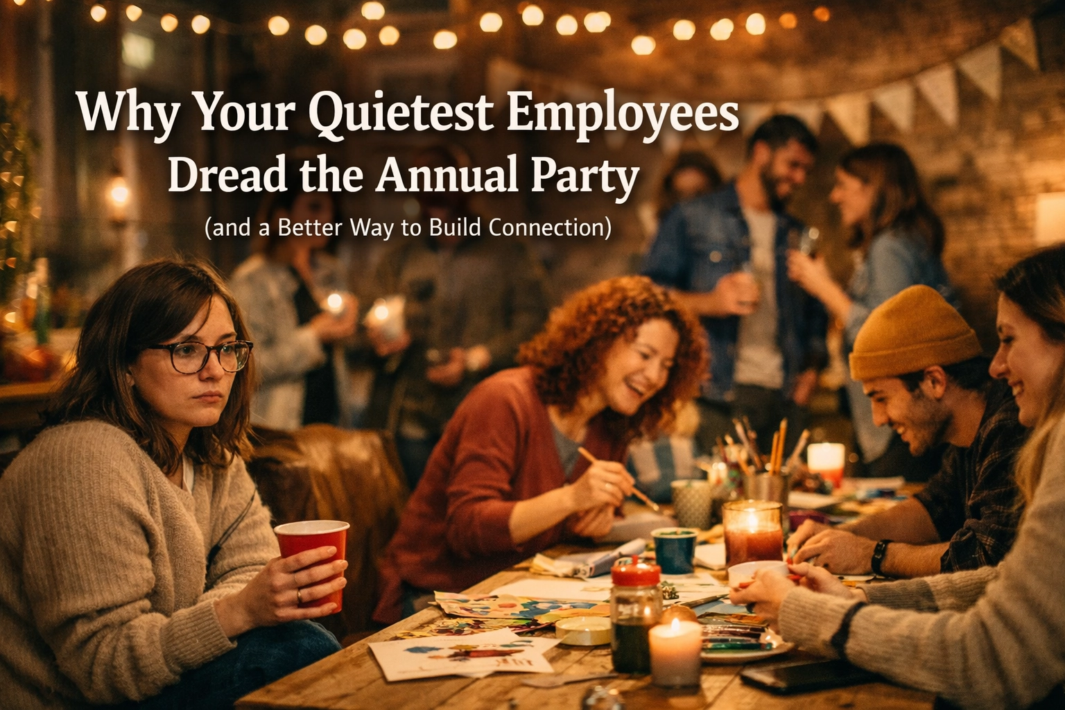 [HERO] Why Your Quietest Employees Dread the Annual Party (and a Better Way to Build Connection)