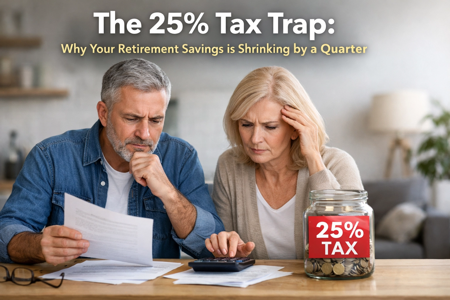 [HERO] The 25% Tax Trap: Why Your Retirement Savings is Shrinking by a Quarter