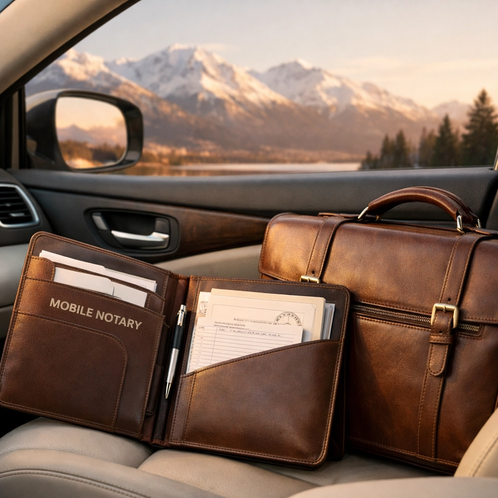 Mobile notary traveling to provide same-day service in Alaska