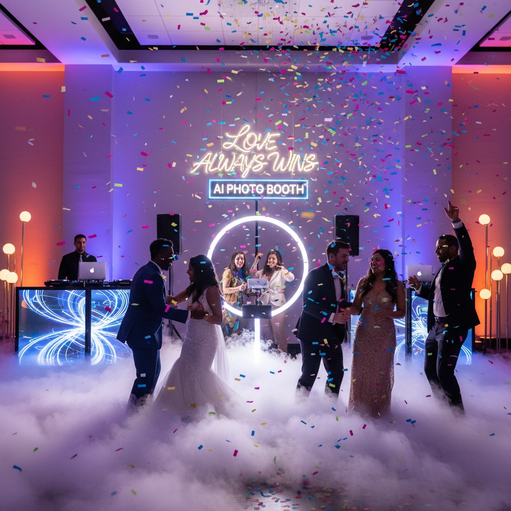 Are Traditional Wedding Photos Dead? Why Smart Houston Couples Choose AI-Enhanced Photo Booths Instead