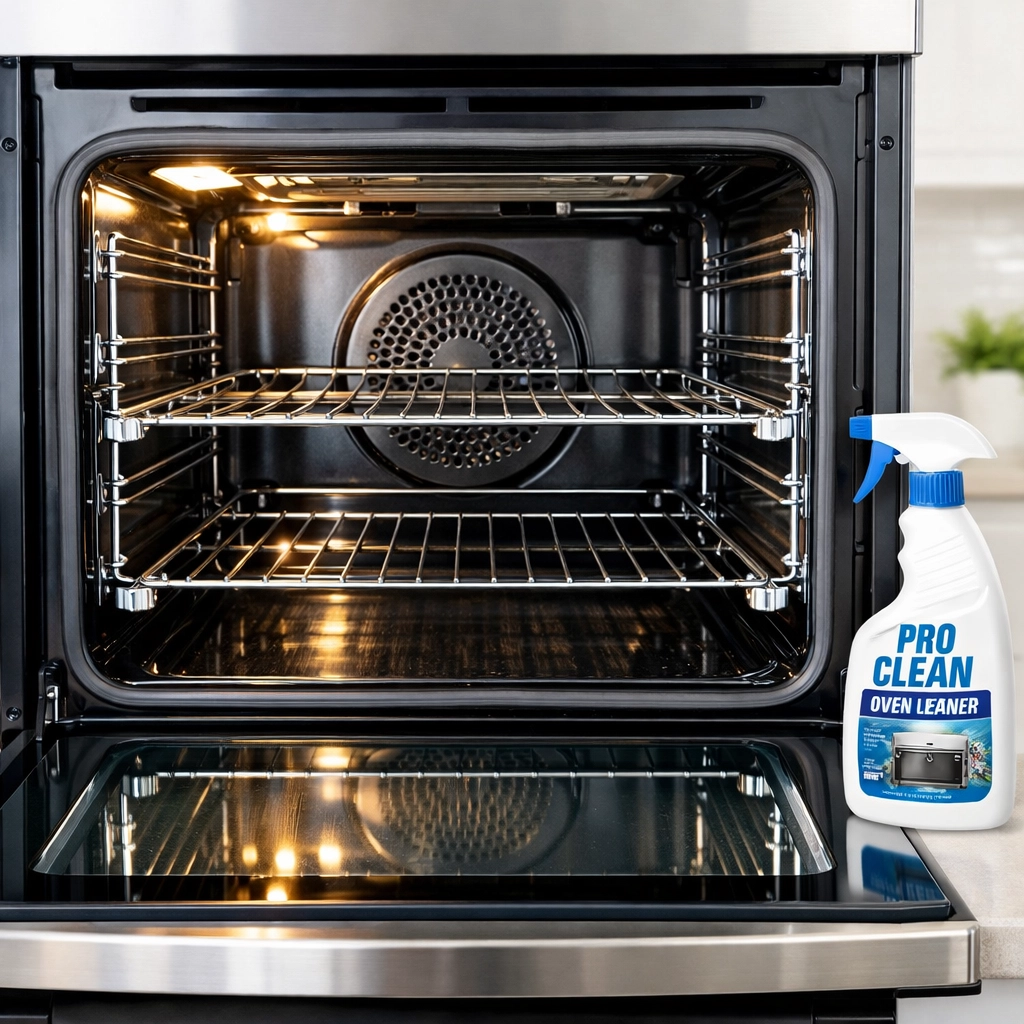 Professionally cleaned oven interior for end of tenancy cleaning in Norwich
