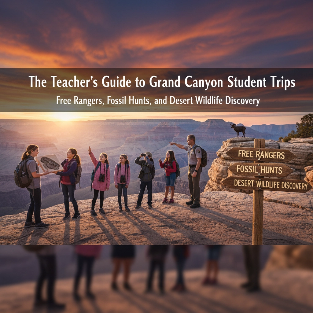 The Teacher's Guide to Grand Canyon Student Trips: Free Rangers, Fossil Hunts, and Desert Wildlife Discovery