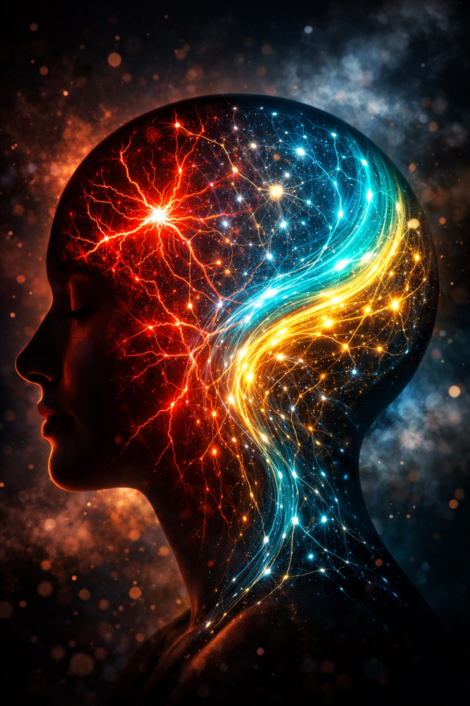 Visualizing a regulated nervous system for high performance and visionary leadership.