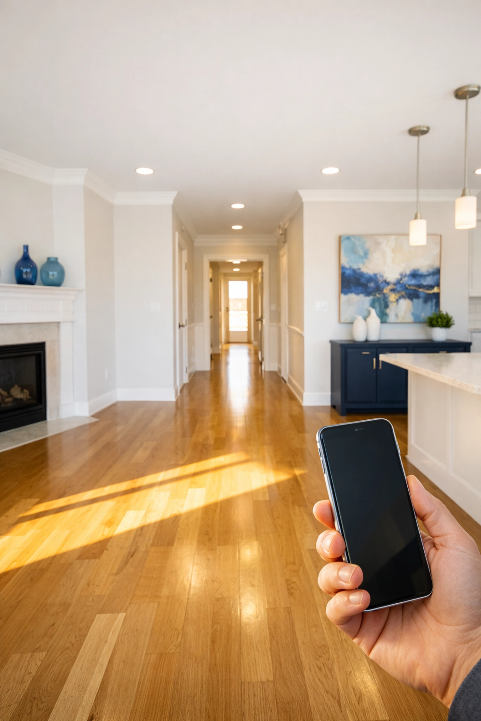 Documenting the spotless condition of a Bolton apartment to secure a security deposit return.