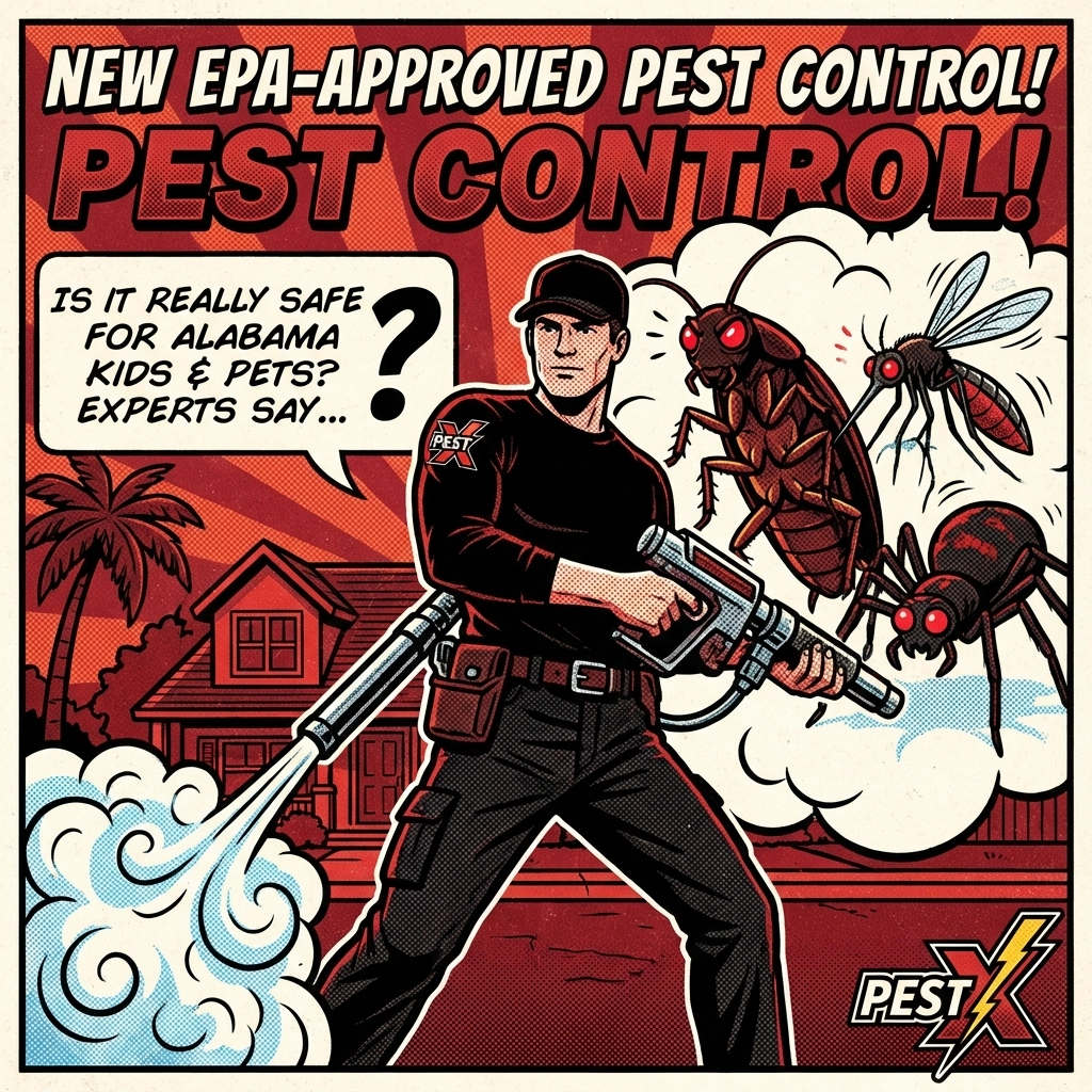 New EPA-Approved Pest Control: Is It Really Safe for Alabama Kids and Pets? Here's What Experts Say