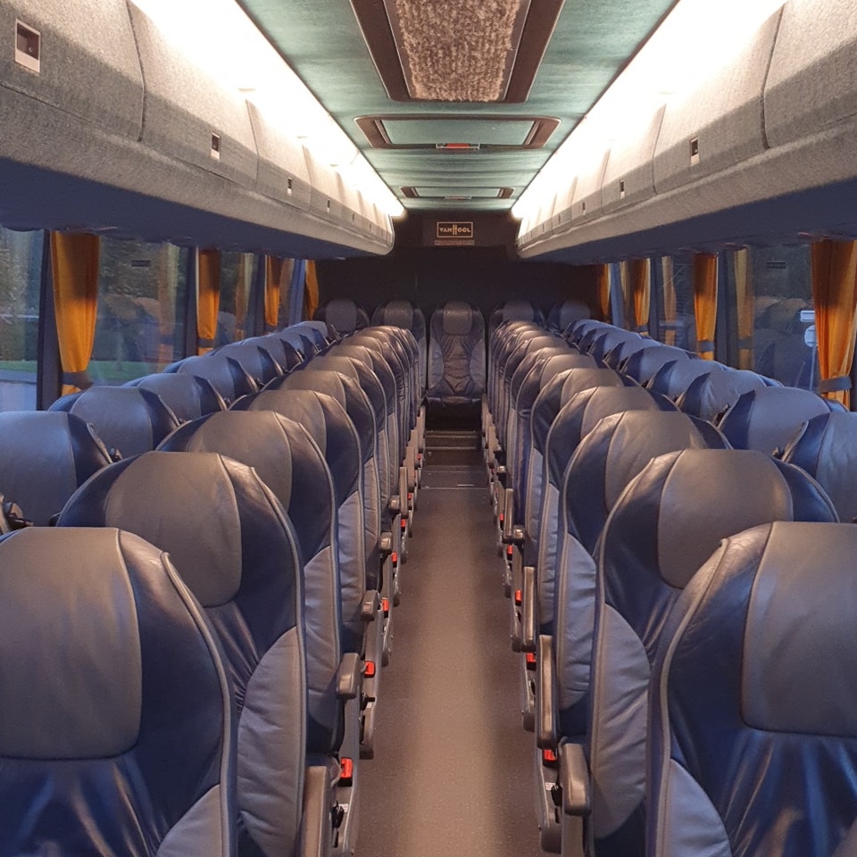 Modern coach interior