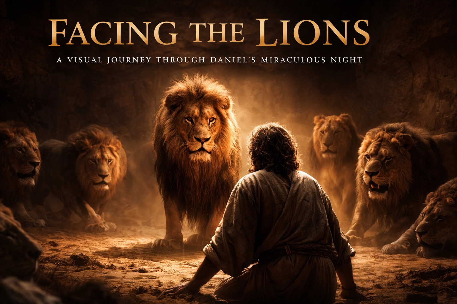 [HERO] Facing the Lions: A Visual Journey Through Daniel's Miraculous Night