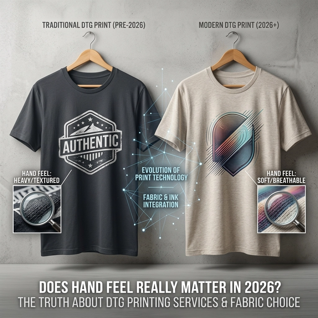 [HERO] Does Hand Feel Really Matter in 2026? The Truth About DTG Printing Services and Fabric Choice