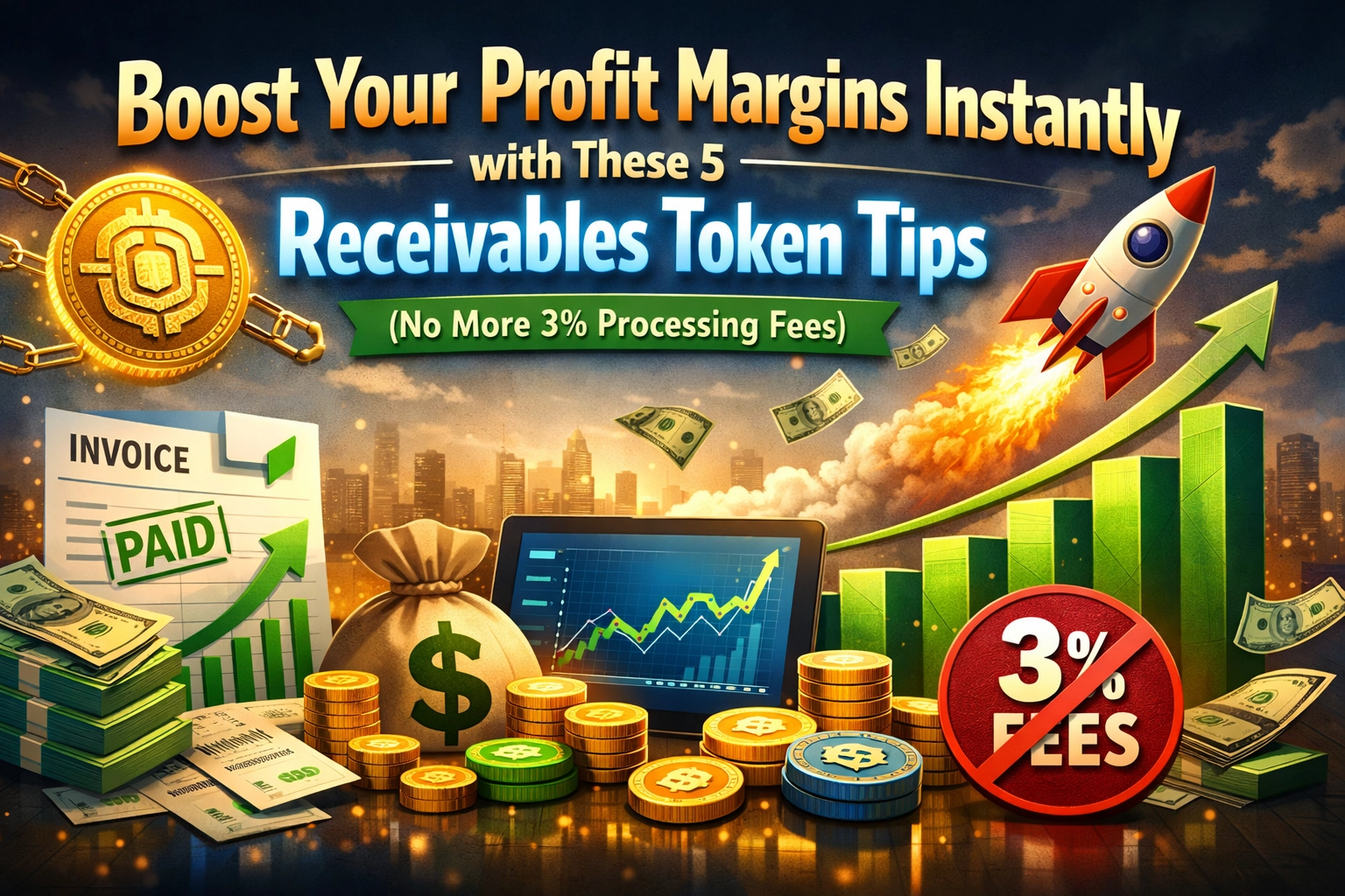 [HERO] Boost Your Profit Margins Instantly with These 5 Receivables Token Tips (No More 3% Processing Fees)