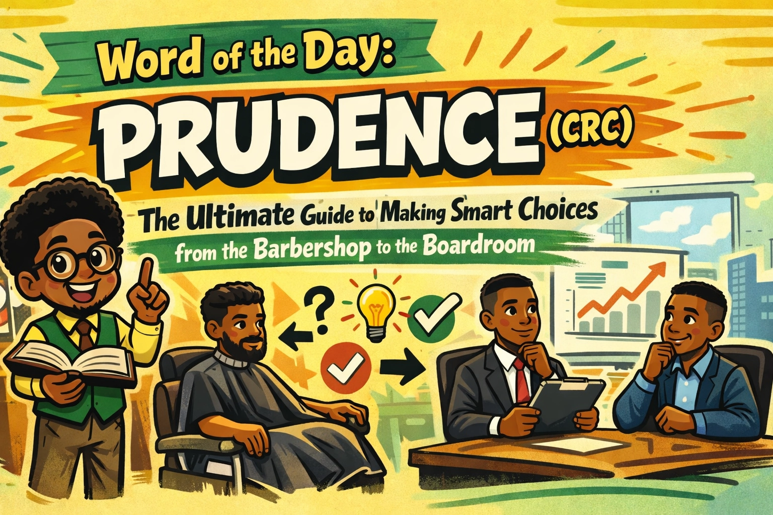 [HERO] Word of the Day: Prudence (CRC) | The Ultimate Guide to Making Smart Choices from the Barbershop to the Boardroom