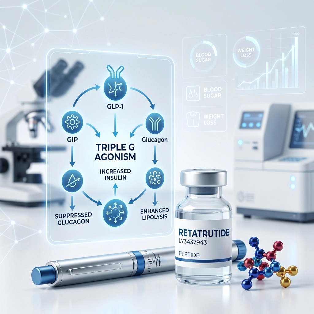 [HERO] Retatrutide: The Triple-Threat Peptide Revolutionizing Metabolic Health