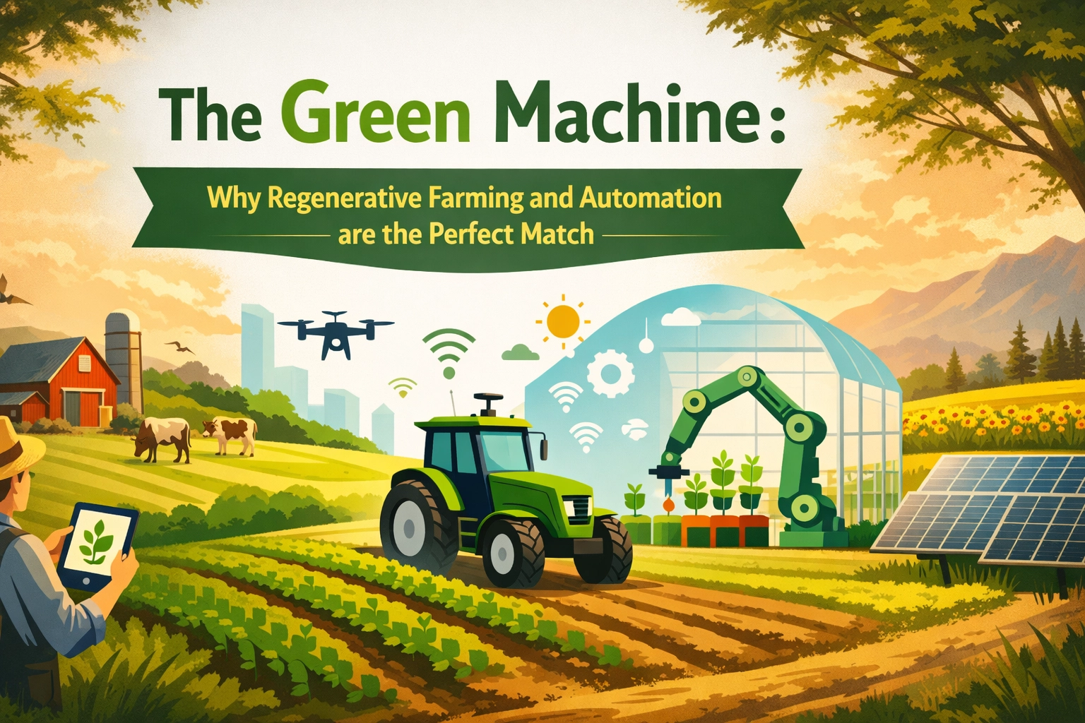 [HERO] The Green Machine: Why Regenerative Farming and Automation are the Perfect Match