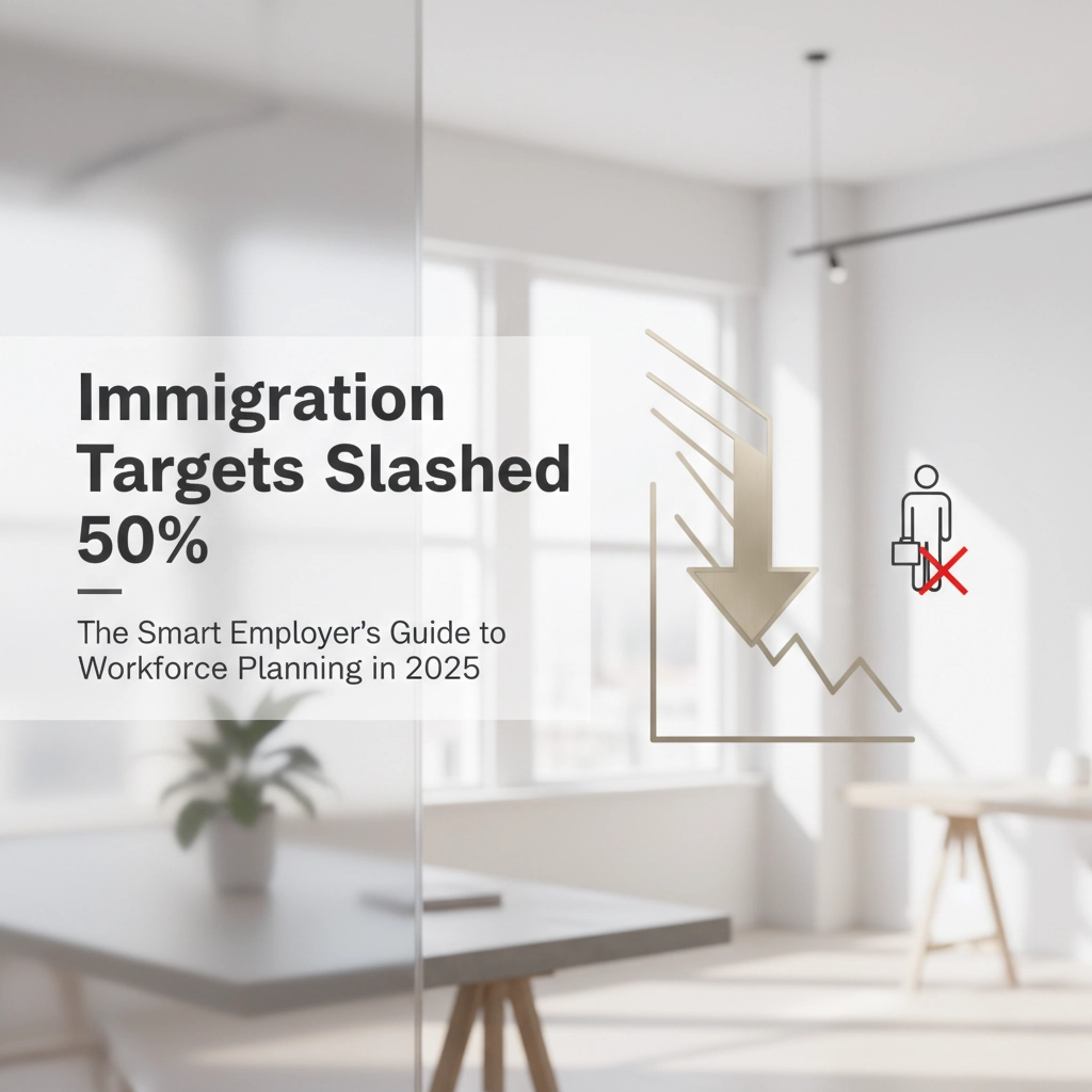 Immigration Targets Slashed by 50%: The Smart Employer&#39;s Guide to Workforce Planning in 2025
