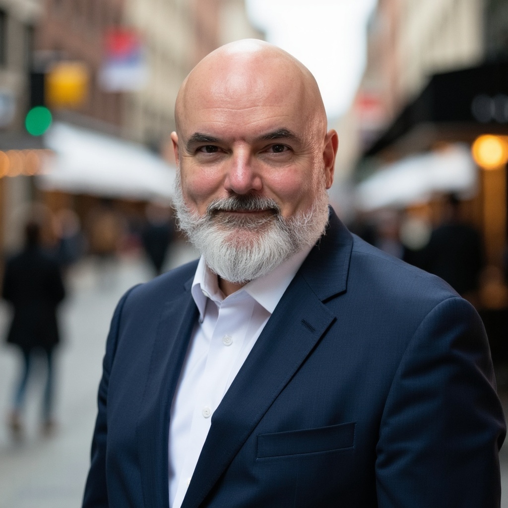 Confident Business Leader