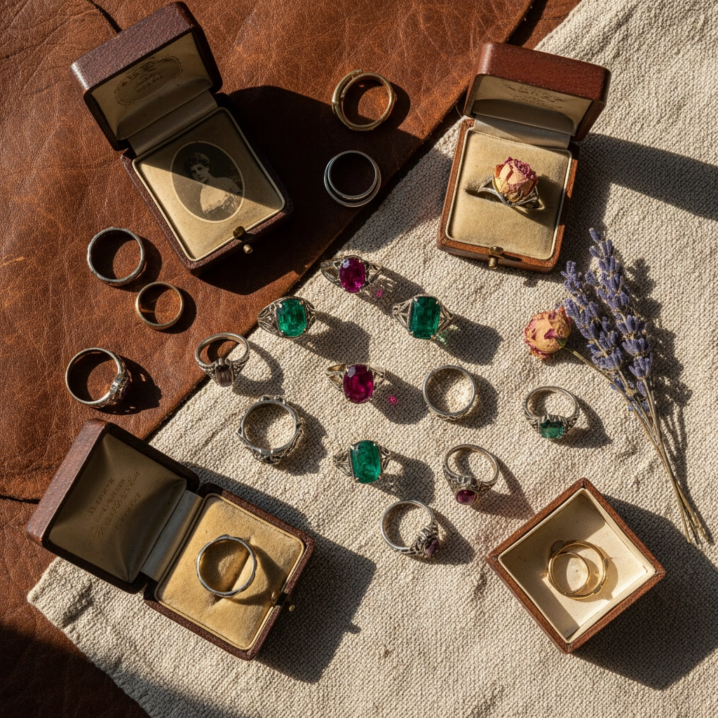 Ring Stacking 101: A Beginner's Guide to Mastering the Vintage Layering Trend | Peters Vaults Jewelry Blog